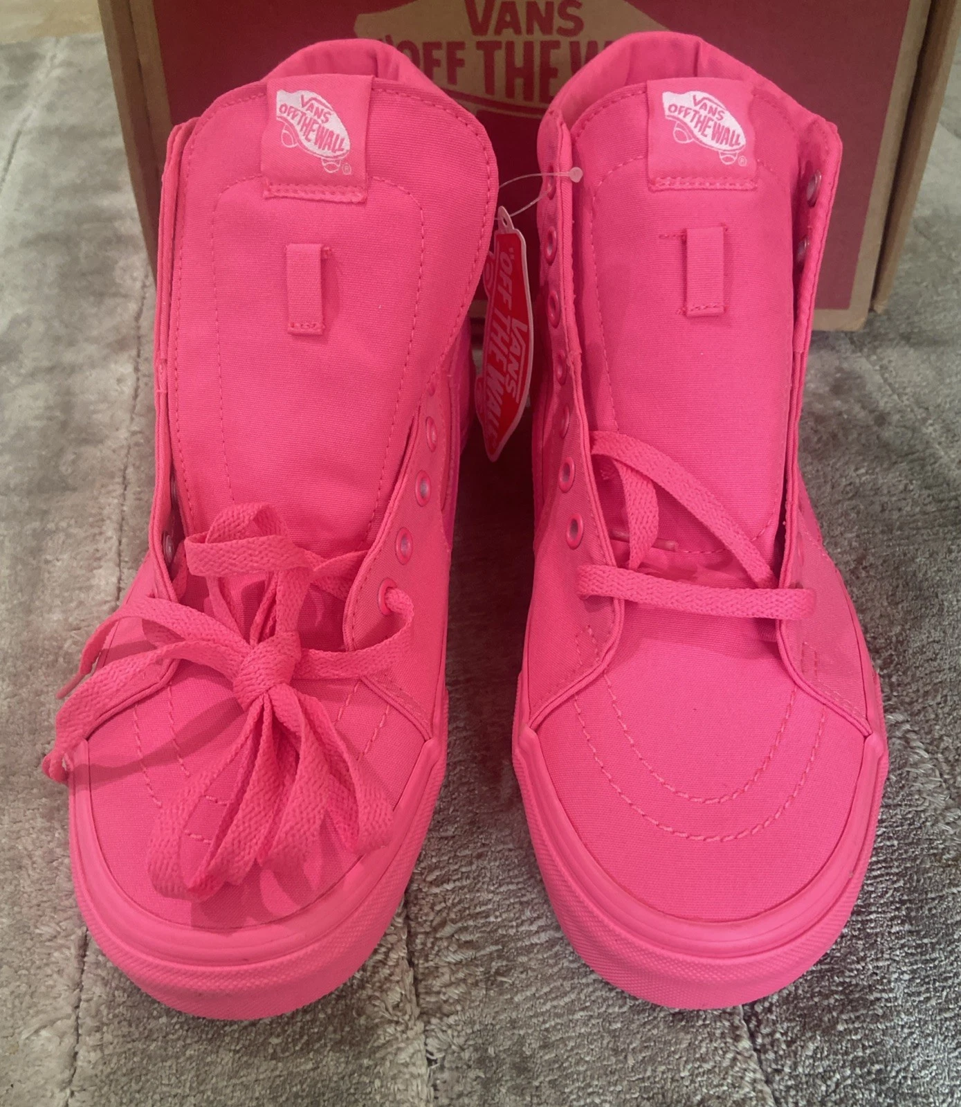 VANS Furgoni SK8 Hi rosa fluo VN000TS9JIL