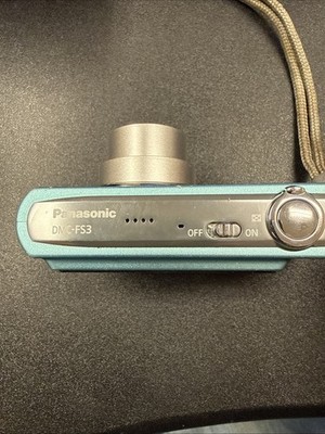 Panasonic LUMIX DMC-FS3 8.1MP Digital Camera - Green for sale