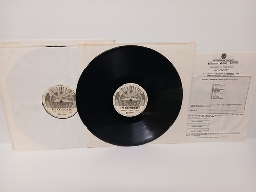 Genesis In Concert BBC Show #88-25 2x LP Vinyl Record Phil Collins NM/VG+