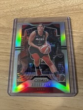 2020 Panini Prizm WNBA Kelsey Plum Silver Prizm #9 - LV Aces/Los Angeles Sparks