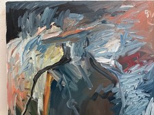 抽象画 僧侶 油彩画 男艺术抽象绘画| eBay