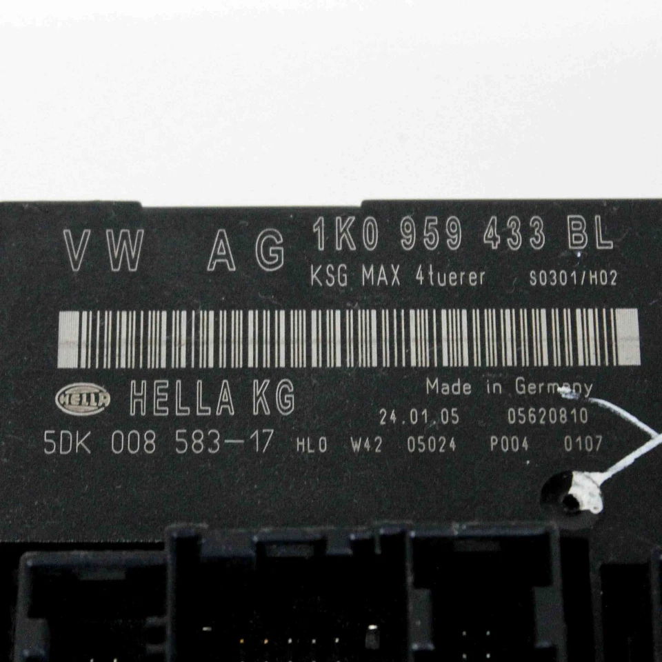 Centralina comfort VW GOLF V 1K1 1K0959433BL 1.4 benzina 59kw 2005 2460049 - Immagine 2 di 2