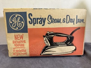 Vintage Ge Steam Iron | eBay