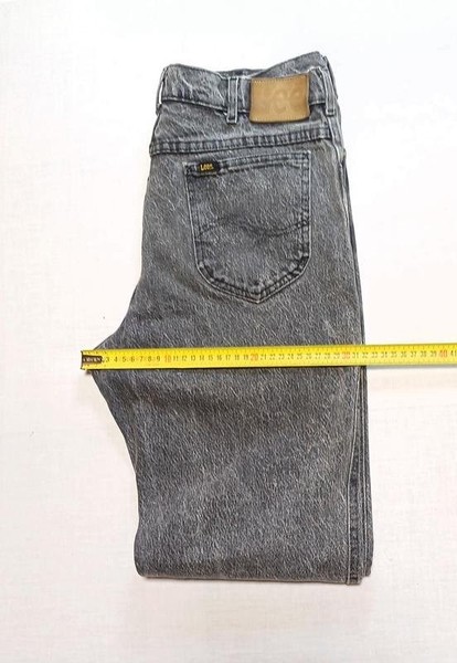 Women Lee Jeans Black Cotton 33 / XL