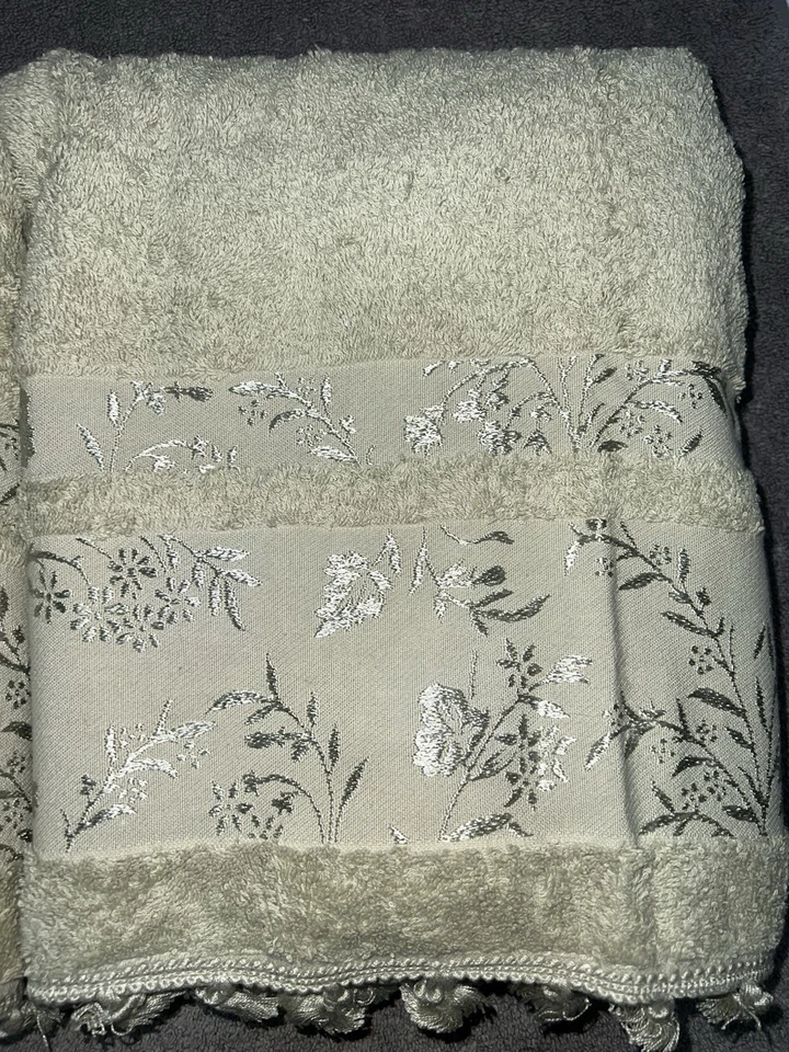 Charter Club банные полотенца 49 X 26 - зеленый с кисточками новый с Ярлыками и новый без ЯРЛЫКОВ - Изображение 3 из 4