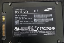 Samsung SSD 850 EVO 1 TB,Internal,2.5 inch (MZ-75E1T0B/AM) Solid