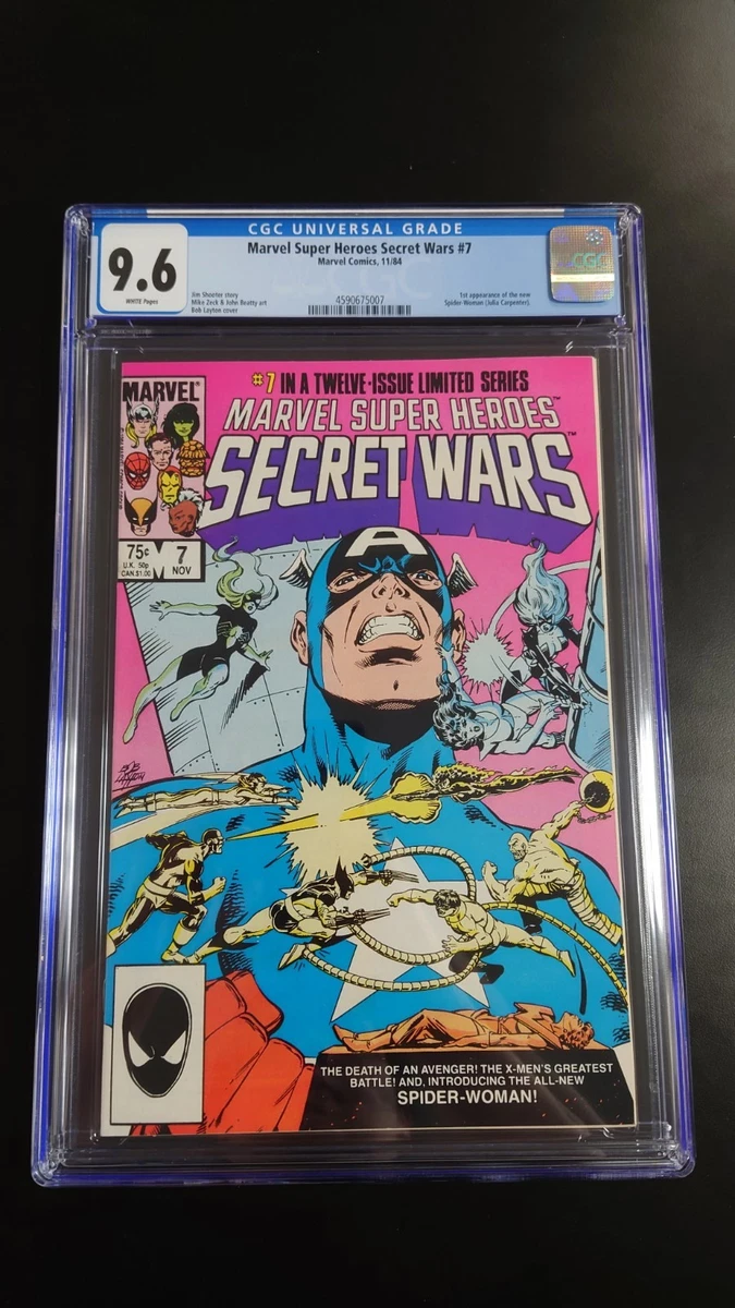 Secret Wars Spider-Man 9.6 Near Mint + Superheroes US Comics