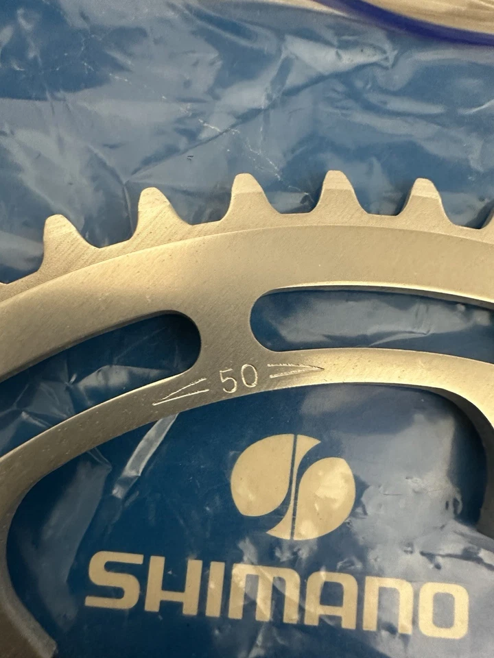 Shimano Road 600 FC-6100 50t NEW/NOS BCD 130 - Image 3 of 4