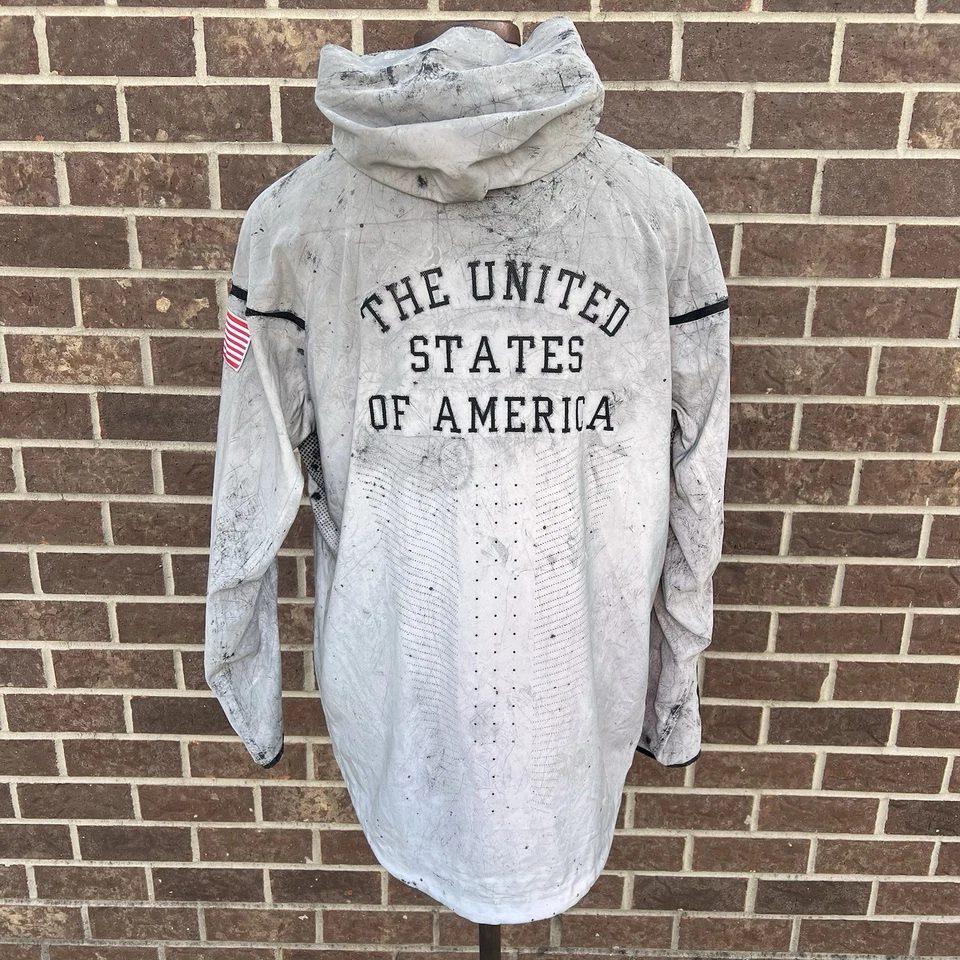 Nike 2012 USA Olympics Team Reflective Windrunner Medal Podium Jacket XXL 2XL - Image 3 of 4