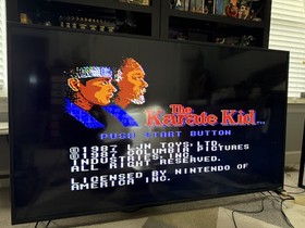 The Karate Kid - 1987 NES Nintendo Entertainment Sys Game - Cart Only - TESTED!