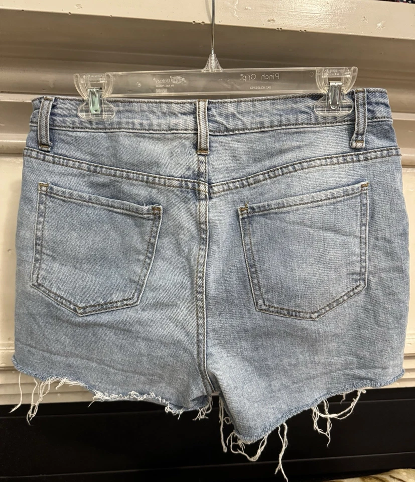 Pantalones cortos vaqueros de cintura alta vintage Havana talla 29 Foto 4 de 4