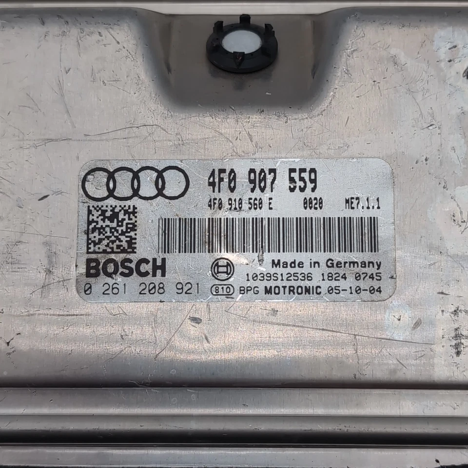 2006 2007 2008 Audi A6 Engine Computer Control Module ECU ECM OEM 4F0907559 - Image 4 of 4