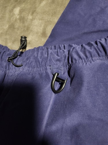 Pantaloni cargo Field & Stream taglia XL grandi blu navy foderati con coulisse gambe con cerniera usati in ottime condizioni - Foto 10 di 15