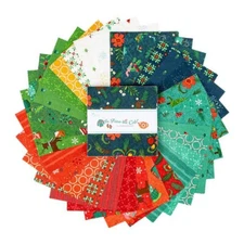 Charm Pack 5" Stacker 42pc Riley Blake "In From The Cold" Christmas