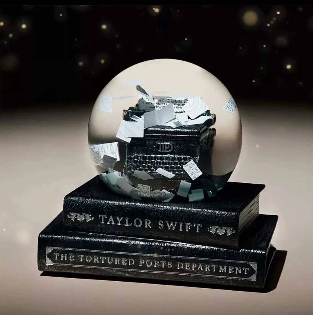 TTPD スノードーム Taylor Swift snow globe TTPD Snow Globe - The Tortured Poets Department Snow Globe