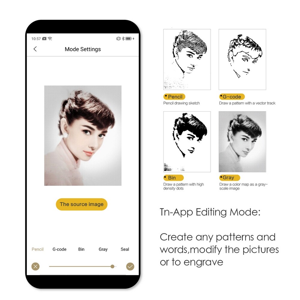 WoodPecker 1600mW Pro Laser Engraving Machine Bluetooth Engraver Printer Cutter eBay