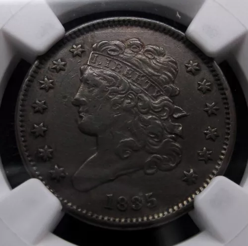 1835 Classic Head Half Cent ~ NGC