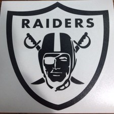 Raiders Vinyl Decal Sticker for Car Truck FOOTBALL