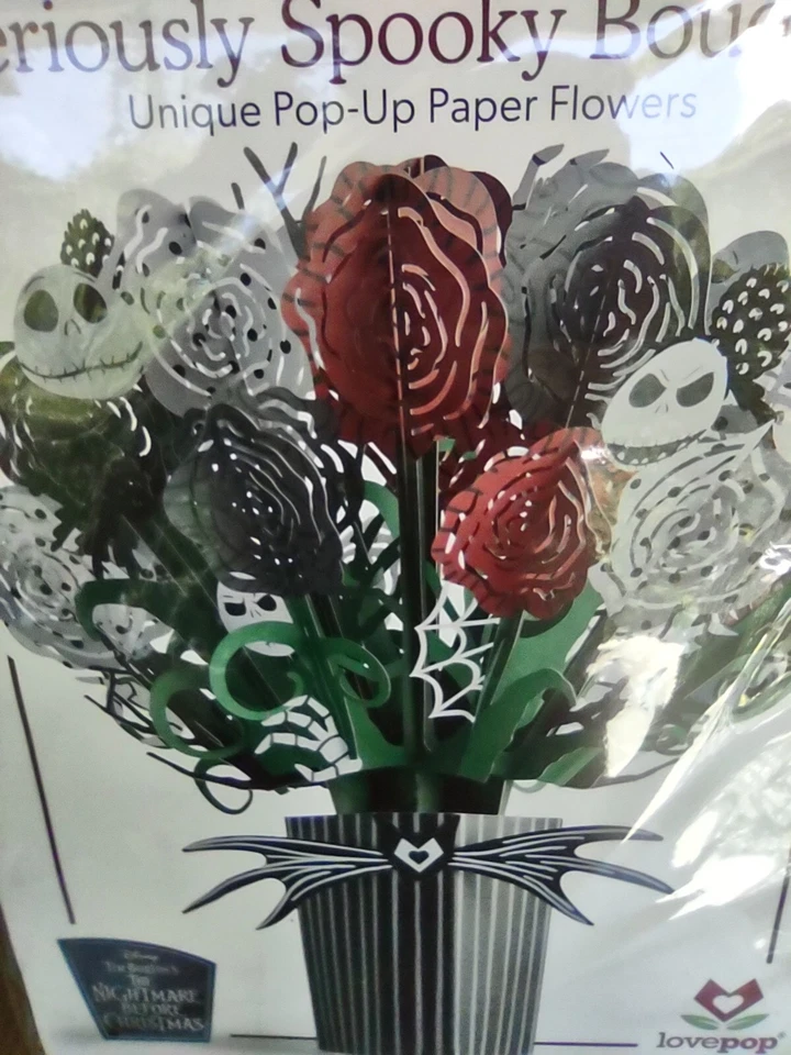 Lovepop Flores Seriously Spooky Pesadilla Antes de Navidad Disney Jack Foto 2 de 4