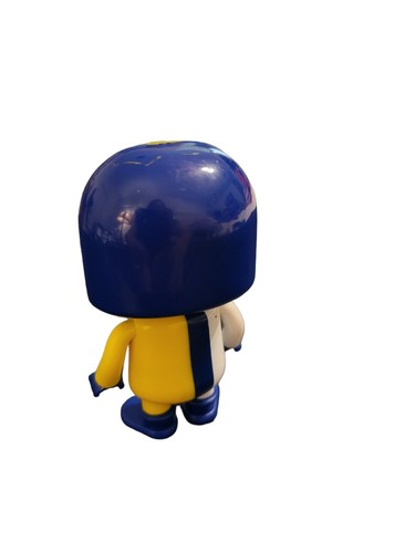 Ryan's World Kunststoff Rennfahrer Actionfigur Figur blau gelb 3" Spielzeug - Bild 4 von 5