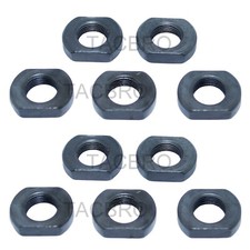 10 pcs 1/2x28 Crush Washer Type Adjustable Jam Nut for Muzzle Brake 223