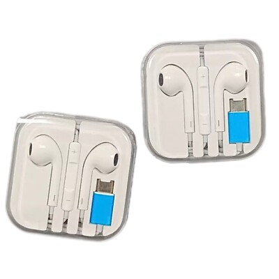 2X For Samsung/Apple/Android Bluetooth Type-C Headphone USB-C In-ear Headphones