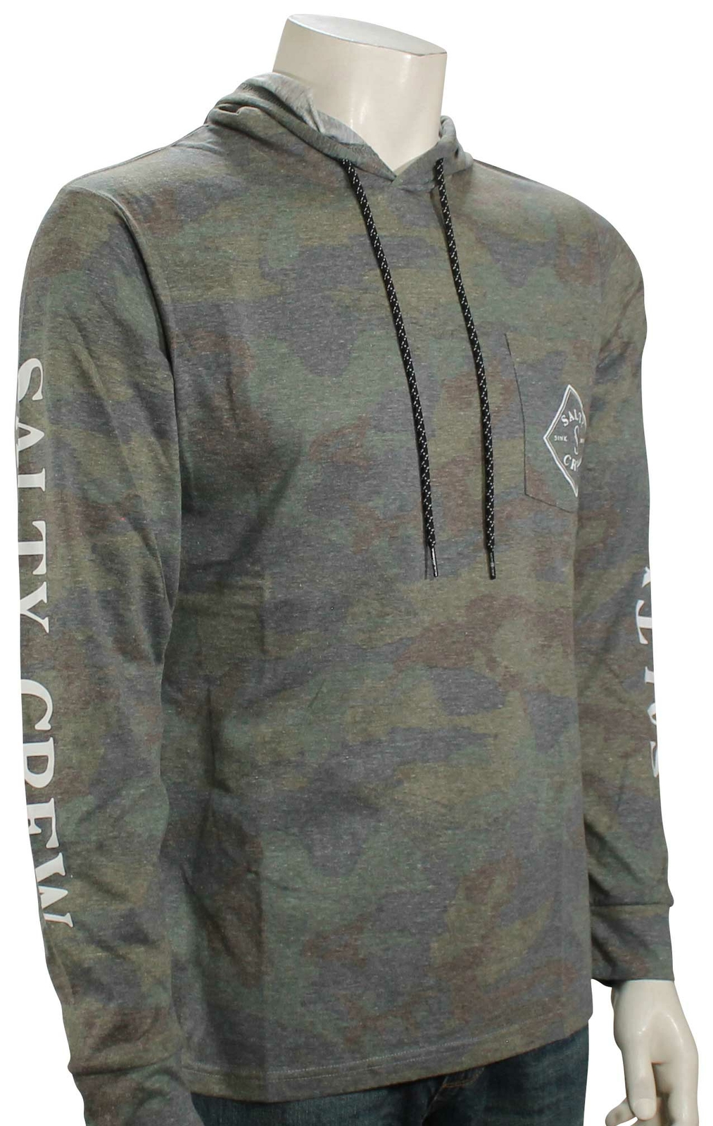 Толстовка Salty Crew Tippet Pocket камуфляж новинка 9890₽