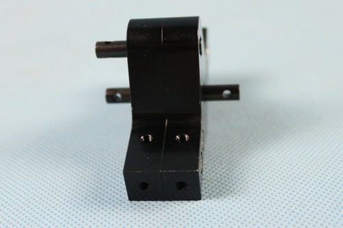 CNC black aluminum T1 transfer case for D90 SCX10 RC4WD rc crawlers trucks - Picture 3 of 6