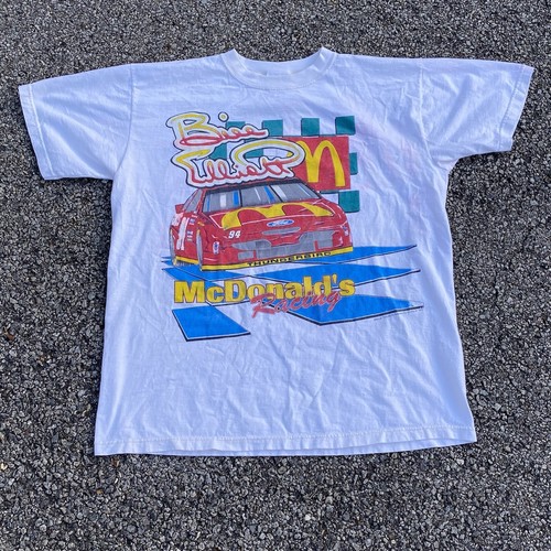 vintage mcdonalds racing bill elliott nascar tee XL