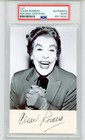 Cesar Romero ~ Signed Autographed The Joker Batman ~ PSA DNA Encased
