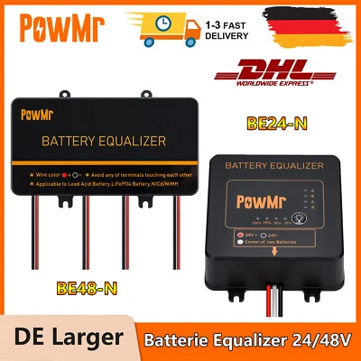 PowMr Battery Equalizer 24/48V HA02 AGM Lithium Batterie Balancer Ladegerät Akku