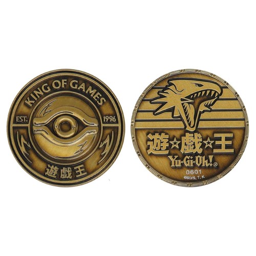 Yu-Gi-Oh! Millennium Eye King Of Games Flip Coin Official Konami Collectible - Picture 3 of 3