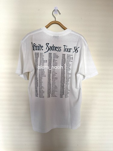 T-shirt vintage années 90 Smashing Pumpkins Infinite Sadness Tour taille L GIANT USA - Photo 2/14