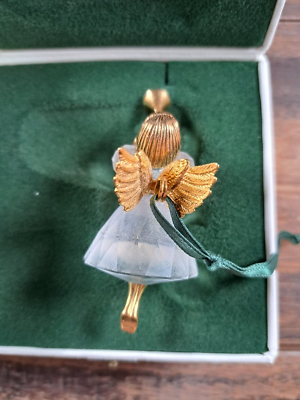 Swarovski Crystal Memories Angel Ornament 1997 Trumpet | eBay