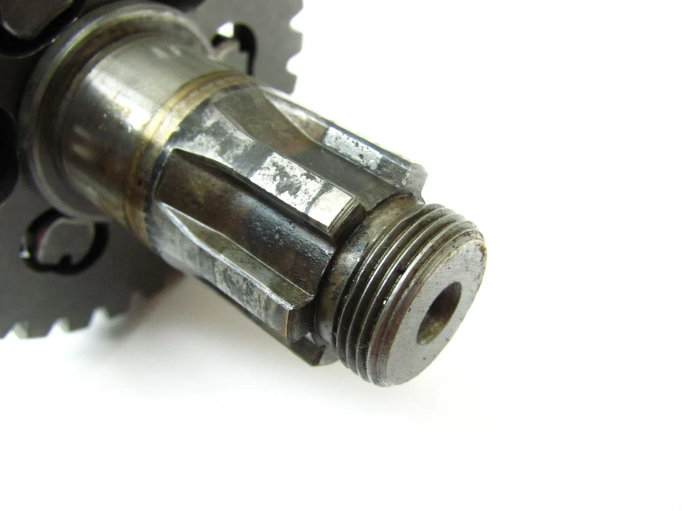 1980 YAMAHA 80 MX100 MX 100 MX100G - TRANSMISSION DRIVE AXLE SHAFT AND GEARS - Image 2 of 4