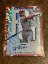 GAVIN TURLEY 2021 LEAF PERFECT GAME RED MARBLE PROOF AUTOGRAPH #1/1 OREGON STATE