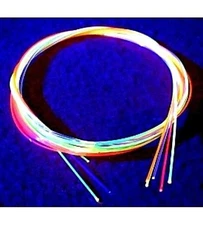 Two 3 INCH PIECES .060" (1.5mm) Fiber Optic Replace Sight Rods Choose Color(s)