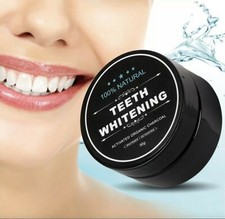 100 Organic Coconut Activated Charcoal Teeth Whitening Powder
