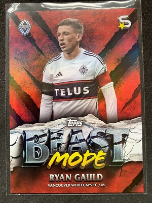 2024 Topps MLS Major League Soccer Superstars BM-29 Ryan Gauld (Vancouver Whitec