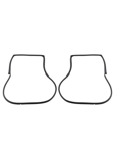 2pcs Front Door Weatherstrip Gasket Seal Für Jeep Wrangle JK 2007-2017 - Bild 3 von 10