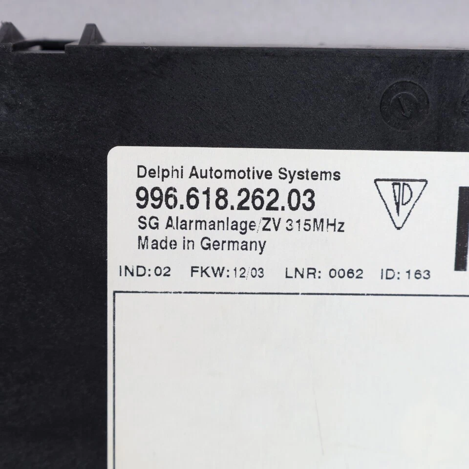 2002-2004 Porsche 911 Boxster Immobilizer Theft Module 99661826203 OEM Used Foto 2 de 4