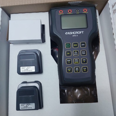 #ad ASHCROFT ATE 2 HANDHELD PRESSURE CALIBRATOR With System Protection Modules $400.00