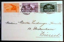 1930 - Cartolina spedita per l'estero da Milano a Zurigo.