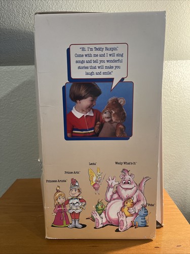 Vintage 1985 Teddy Ruxpin In Original Box With 6 Books & Tapes - Picture 3 of 20