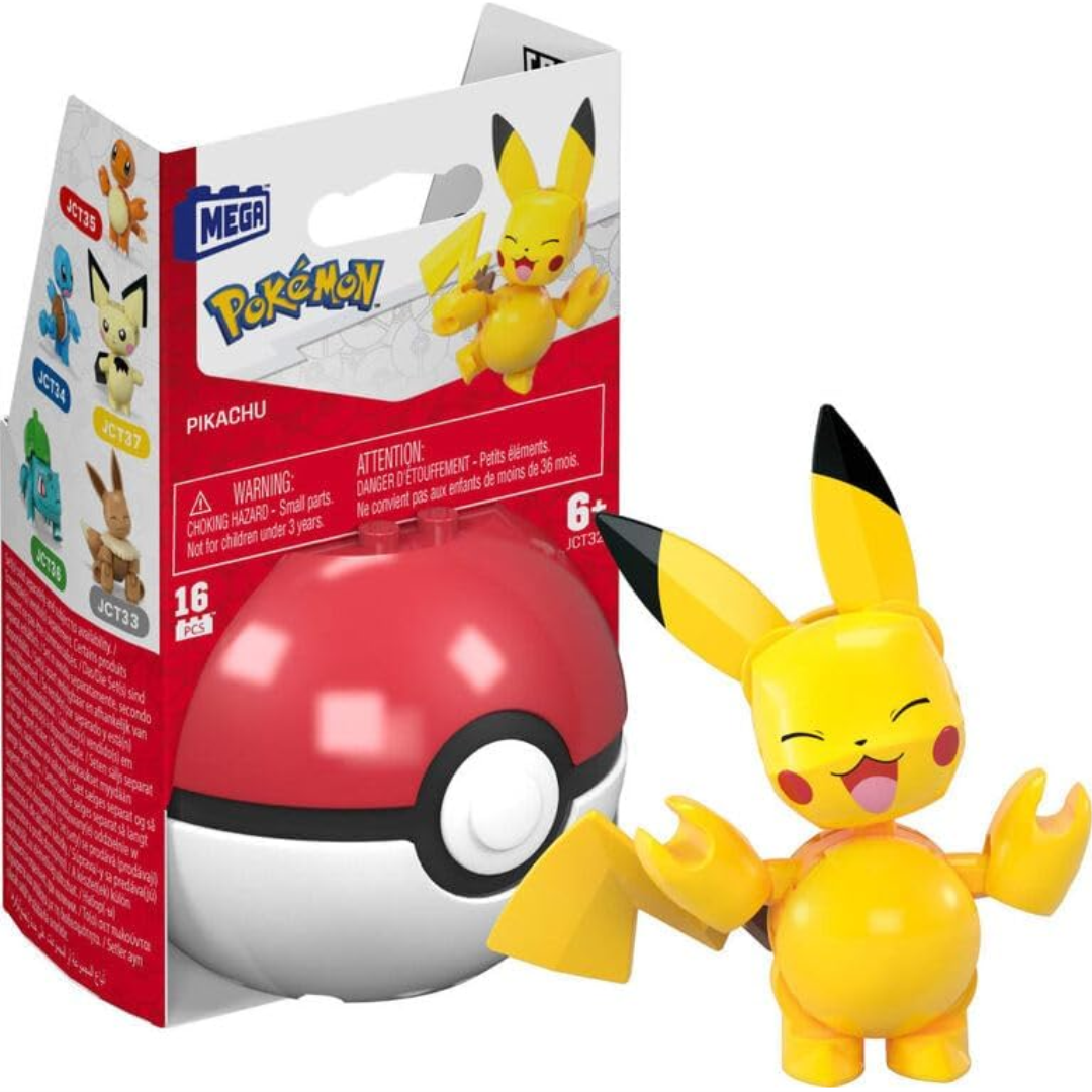 Mega Construx Pokémon Pikachu Building Figure New