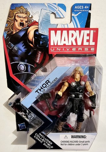 MARVEL UNIVERSE SERIES 4 #001 THOR AGES OF THUNDER 3.75" FIGURE FAST SHIPPING