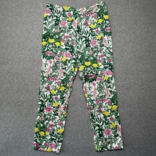 Talbots RSVP Womens 10 EXCLUSIVE SLIM ANKLE PANT - GARDEN PRINT Floral Summer
