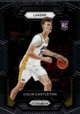 2023-24 Panini Prizm Colin Castleton #287 Los Angeles Lakers 4A