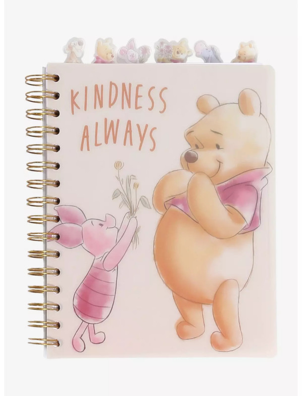 Disney Winnie the Pooh Floral Notebook Spiral Journal NEW