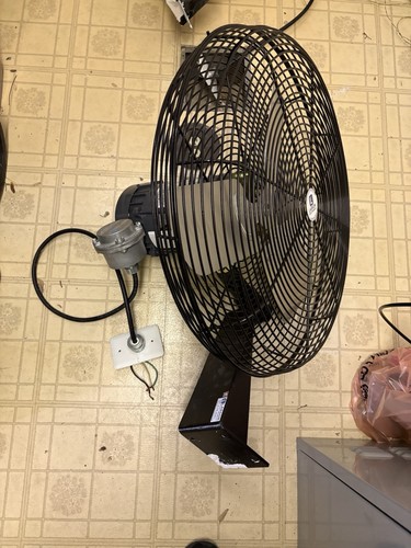 Larson Electronics 24” Industrial Wall Mount Fans – Explosion Proof – 115V